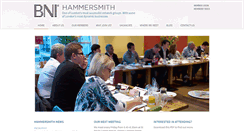 Desktop Screenshot of bni-hammersmith.co.uk